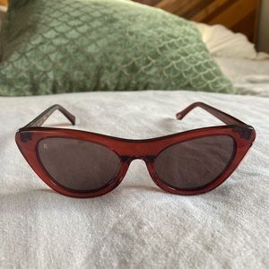 RAEN cat eye Brandy sunglasses
